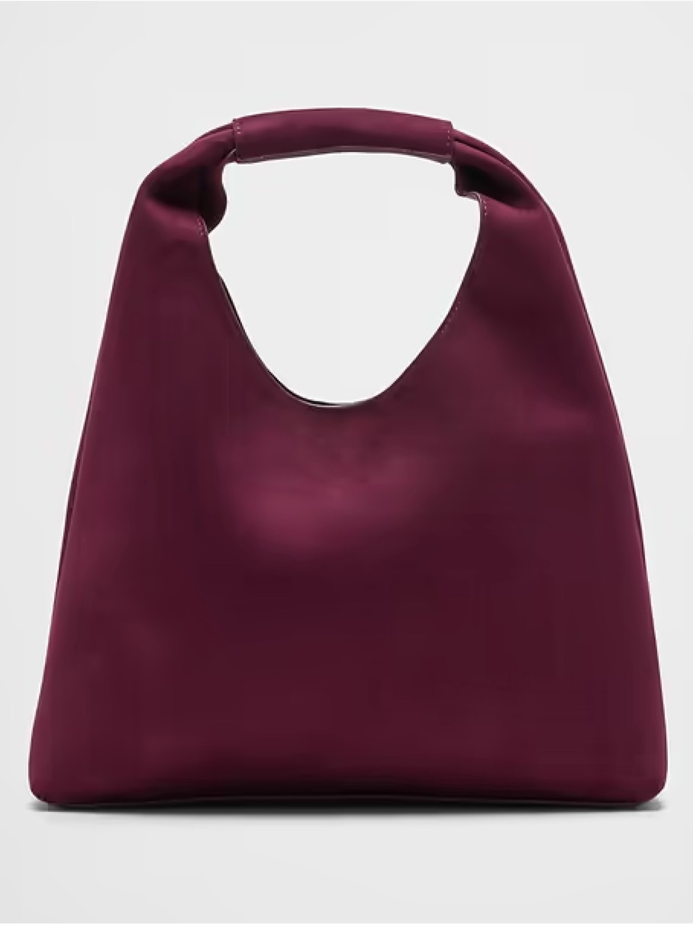 Banana Republic VEGAN LEATHER MINI SLOUCHY TOTE
Color Bright Wine